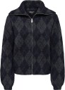 ONLY Onlmaroon Ls Zip Collar Cardigan Knt   NIGHT SKY   S