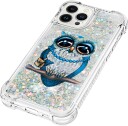 Trolsk Mobildeksel med Flytende Glitter Ugle (iPhone 13 Pro Max)