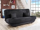 Burralla 3 seters sovesofa   svart