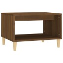 vidaXL Salongbord brun eik 60x40x50 cm konstruert tre