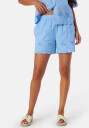 Pieces Pcalmina Embroidery Shorts Hydrangea XS