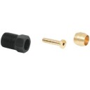 Shimano Flare Nut Unit/sleeve Nut + Oliven Og Stift