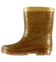 Sofie Schnoor Baby and Kids Nillesk Rubber Boot W/O Lining   Gold   35