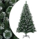 vidaXL Kunstig juletre 120 cm PVC og metall Grønn