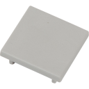 Ansell Lighting endestykke uten hull 23,1x53 mm aluminium