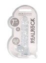 Shots Toys - RealRock RealRock: Crystal Clear Realistic Dildo, 17 cm