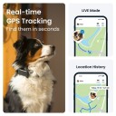 Tractive Dog 6 GPS Tracker for Hund - Sort - Helseovervåking
