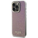 Guess Case For Iphone 15 Pro Max 6.7&Amp Amp Quot  Guhcp15xhdecmp Pink Hardcase Iml Faceted Mirror Disco Iridescent