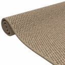 vidaXL Teppeløper sisal-utseende sand 50x100 cm