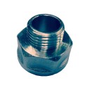 Altech Overgang Forkrommet 1/2"-3/4" Innv, 3/4-1/2" utv 1/2"X3/4"