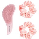 Brushworks Detangling Brush and Scrunchie Set