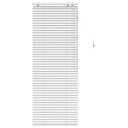 vidaXL Venetiansk persienne Hvit 65 x 160 cm 35 mm