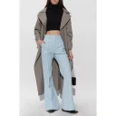 Sportmax Dame Bukser Blå 2XS,