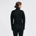 Aclima FleeceWool V2 Polo w/ zip W"s Jet Black Jet Black XS