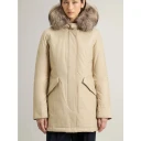 Woolrich Dame Frakker Beige M,