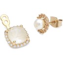 Lily and Rose Colette earrings  Milky cream