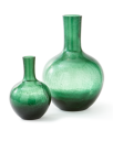 Pols Potten   Ball Body vase S 32 cm mørk grønn