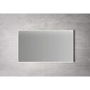 Linn Bad Vange spejl med lys 120x70 cm hvit
