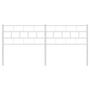  Sengegavl i metall hvit 200 cm 8721012189478