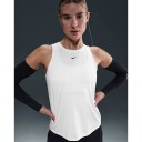 Nike One Classic Dri FIT Tank Dame White/Black XL