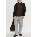 AllSaints Herre Strikkevarer Brun L,