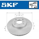 Bremseskive SKF VKBD 80932 V2