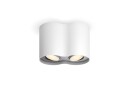 Philips Hue Pillar dobbelt spotlys 2x4.2W GU10 hvit