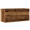  Servantskap gammelt tre 100x38,5x45 cm konstruert tre 8721158437266