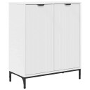  Serviesskap Hvit 69,5 x 33 x 82 cm Konstruert tre