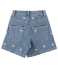Kids Only Kogjuicy Hw Heart Emb Shorts Dnm Blue 158