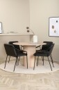 Venture Home   Spisegruppe Bianca med 4 stk stoler Tvist   Hvit