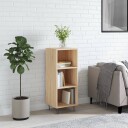 vidaXL Skjenk sonoma eik 34,5x32,5x90 cm konstruert tre
