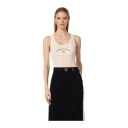 Elisabetta Franchi Dame Topper Beige L,