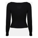 Marine Serre Dame Strikkevarer Svart S,