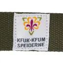 Speiderbelte 130 cm KM Speiderbelte Canvas 130 cm Green