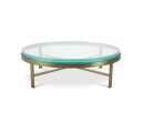 Hoxton salongbord brushed brass finish
