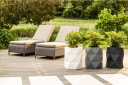Selgro Design blomsterpotte MONUMO MODENA Antrasitt