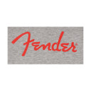Fender Spaghetti Logo L/S T-Shirt Heather Gray XL