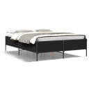  Sengeramme svart 160x200 cm konstruert tre og metall 8721102609770
