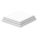 Jabo Stolpehatt Arnö Hvit 175x175x40mm