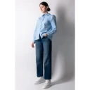 Mother Dame Jeans Blå W27,