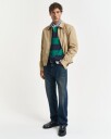 Gant Vindjakke i bomull DARK KHAKI XXL