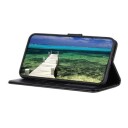 Samsung Galaxy S23+ 5G Lommebok-deksel med Stativ Svart