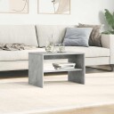 TV benk betonggrå 60x40x40 cm konstruert tre