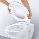 Grohe Bau Vegghengt Toalettpakke, Hvit/hvit