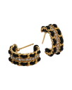 Coco Hoops øreringer jet