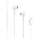 Tech-Protect Ultraboost Core G4 USB-C-hodetelefoner med kabel – hvit