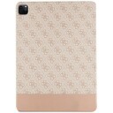 Guess Smart Allover 4G-deksel iPad Pro 12,9 (2020-2022) Rosa