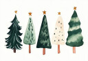 Whimsical Pines Plakat Plakat / 30x40cm