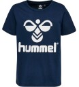 Hummel Tres T-Shirt Short Sleeve Blå 110